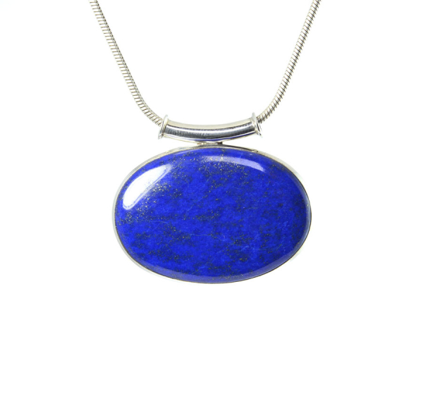 Anhänger Lapislazuli Oval 30x43 mm