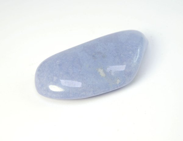 Unikat Chalcedon Blau Handschmeichler