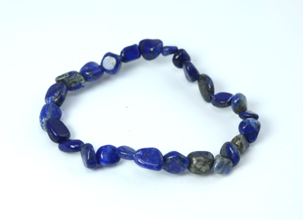 Lapislazuli Armband Barock Klein